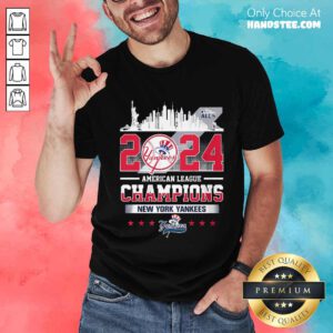 Hot 2024 American League Champions New York Yankees T-Shirt