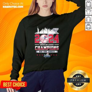 Hot 2024 American League Champions New York Yankees Sweater