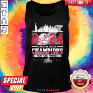 Hot 2024 American League Champions New York Yankees Tank-top