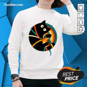 Hot Cute Yin Yang Cat Sweater