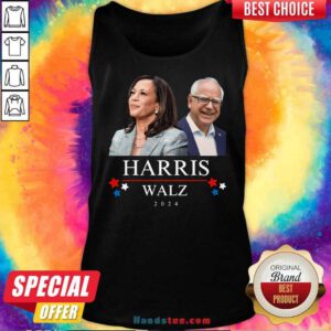 Hot Harris Walz 2024 President Election Kamala Harris Tim Waltz Tank-top