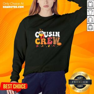 Nice Cousin Crew Thanksgiving Turkey Sweater