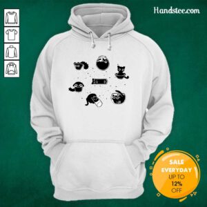 Nice Cute Cats Be Water Hoodie