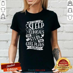 Official Clinicals Nurse Funny RN Nursing School Ladies-tee
