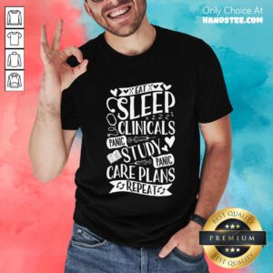 Official Clinicals Nurse Funny RN Nursing School T-Shirt
