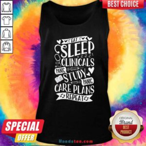 Official Clinicals Nurse Funny RN Nursing School Tank-top