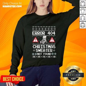 Official Computer Error 404 Ugly Christmas Sweater