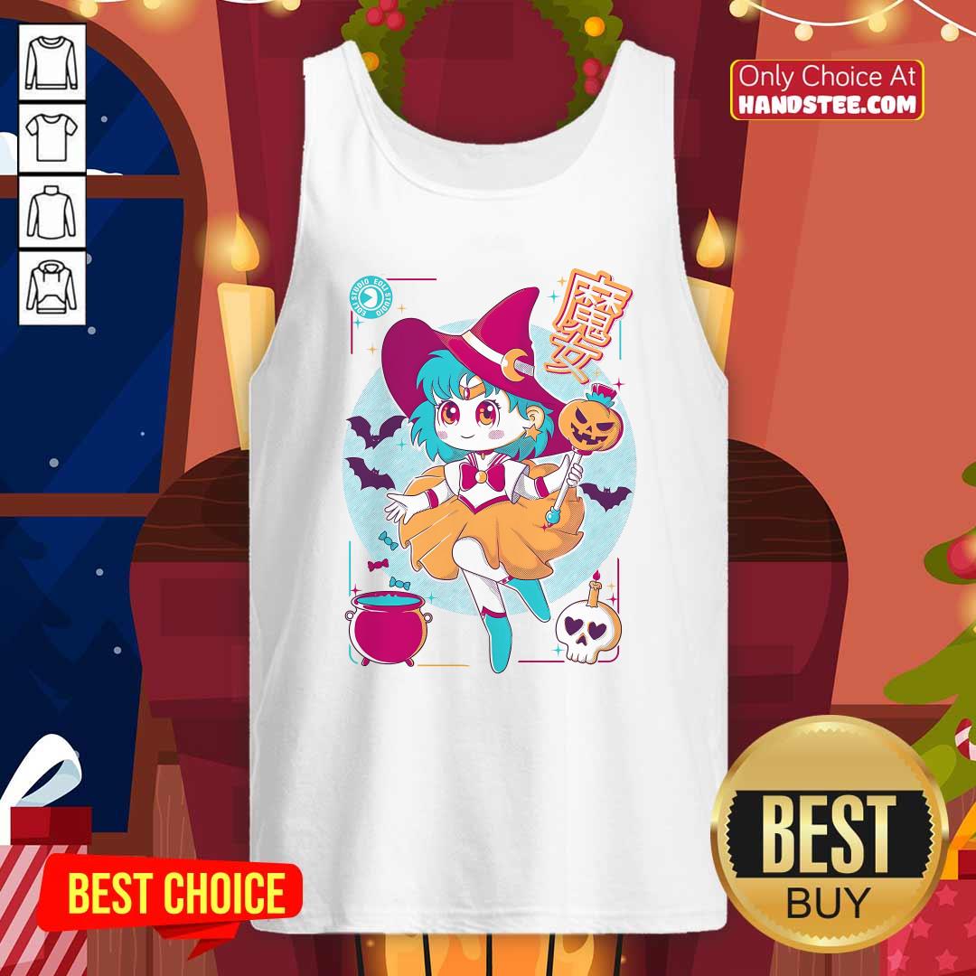 Official Cute Sailor Moon Halloween Tank-top