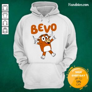 Original Bevo Longhorn Bull Funny Cartoon Hoodie