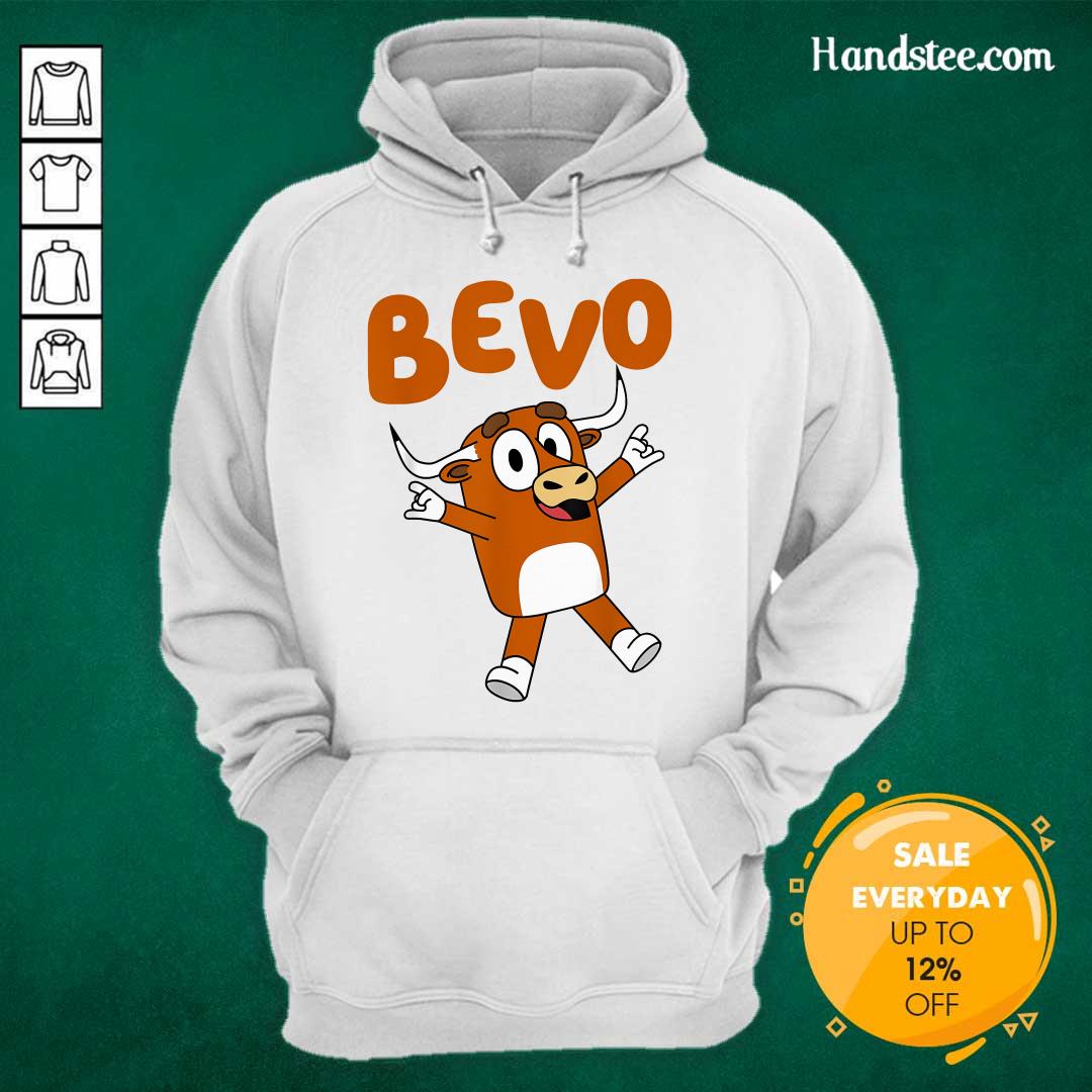 Original Bevo Longhorn Bull Funny Cartoon Hoodie