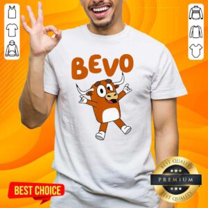 Original Bevo Longhorn Bull Funny Cartoon T-Shirt