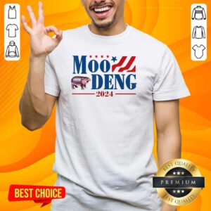 Original Cute Moo Deng 2024 Moo Deng Moo Deng Baby Hippo T-Shirt