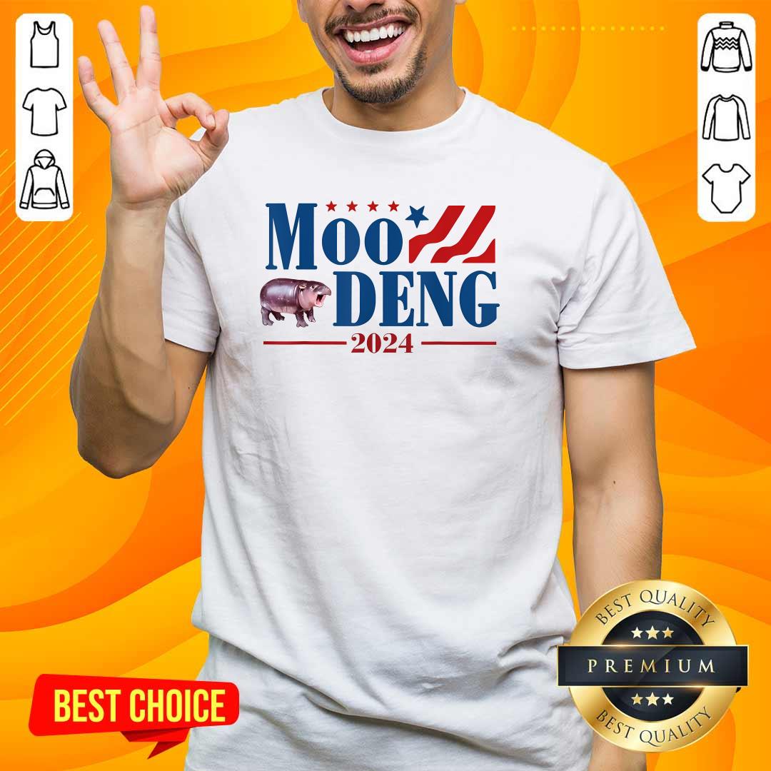 Original Cute Moo Deng 2024 Moo Deng Moo Deng Baby Hippo T-Shirt