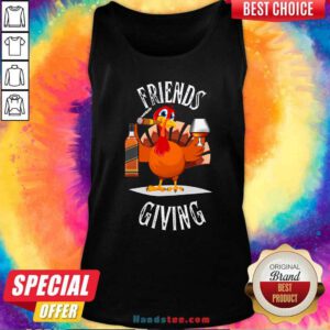 Original Friendsgiving Turkey Friends Giving Tank-top