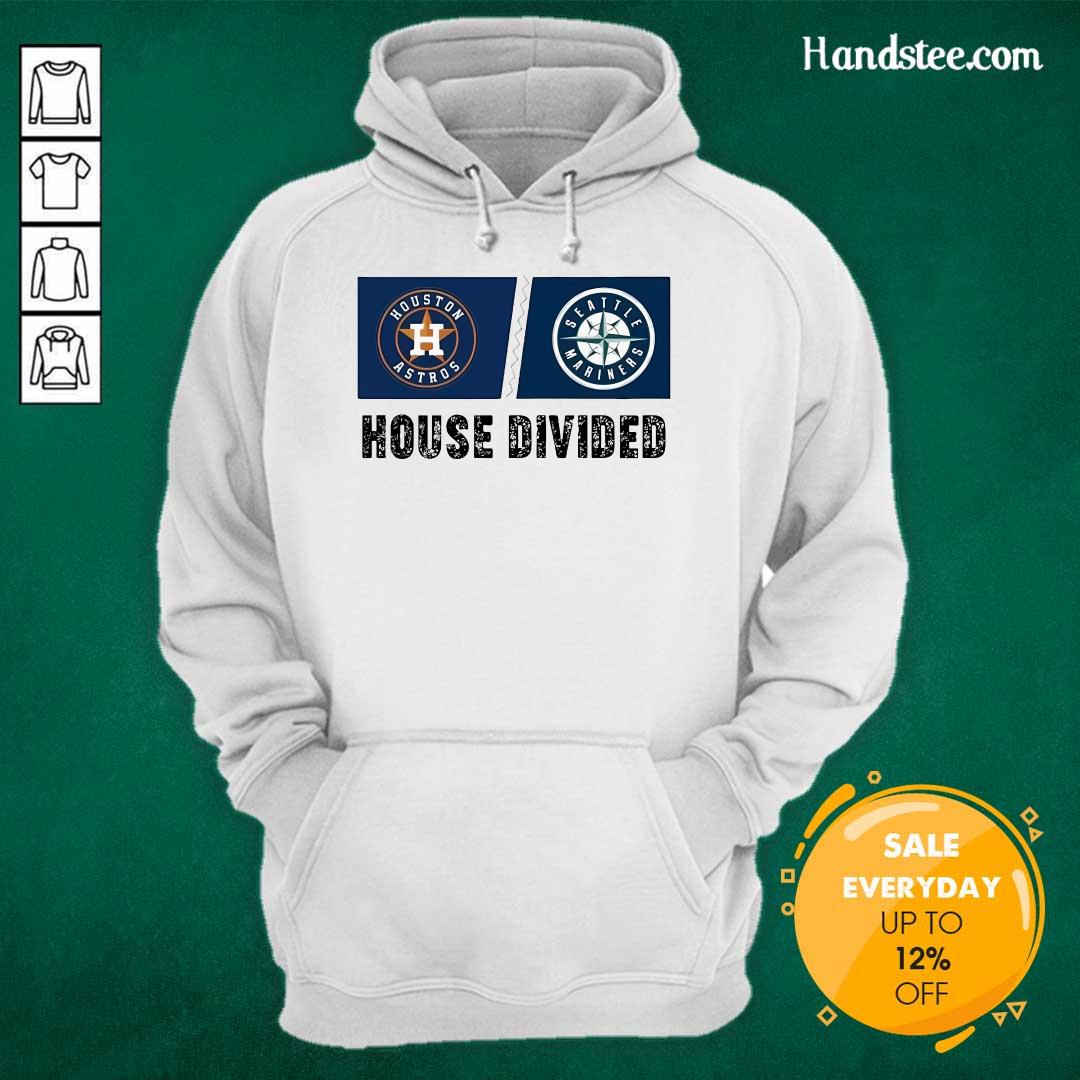 Original Houston Astros Vs Seattle Mariners House Divided Hoodie