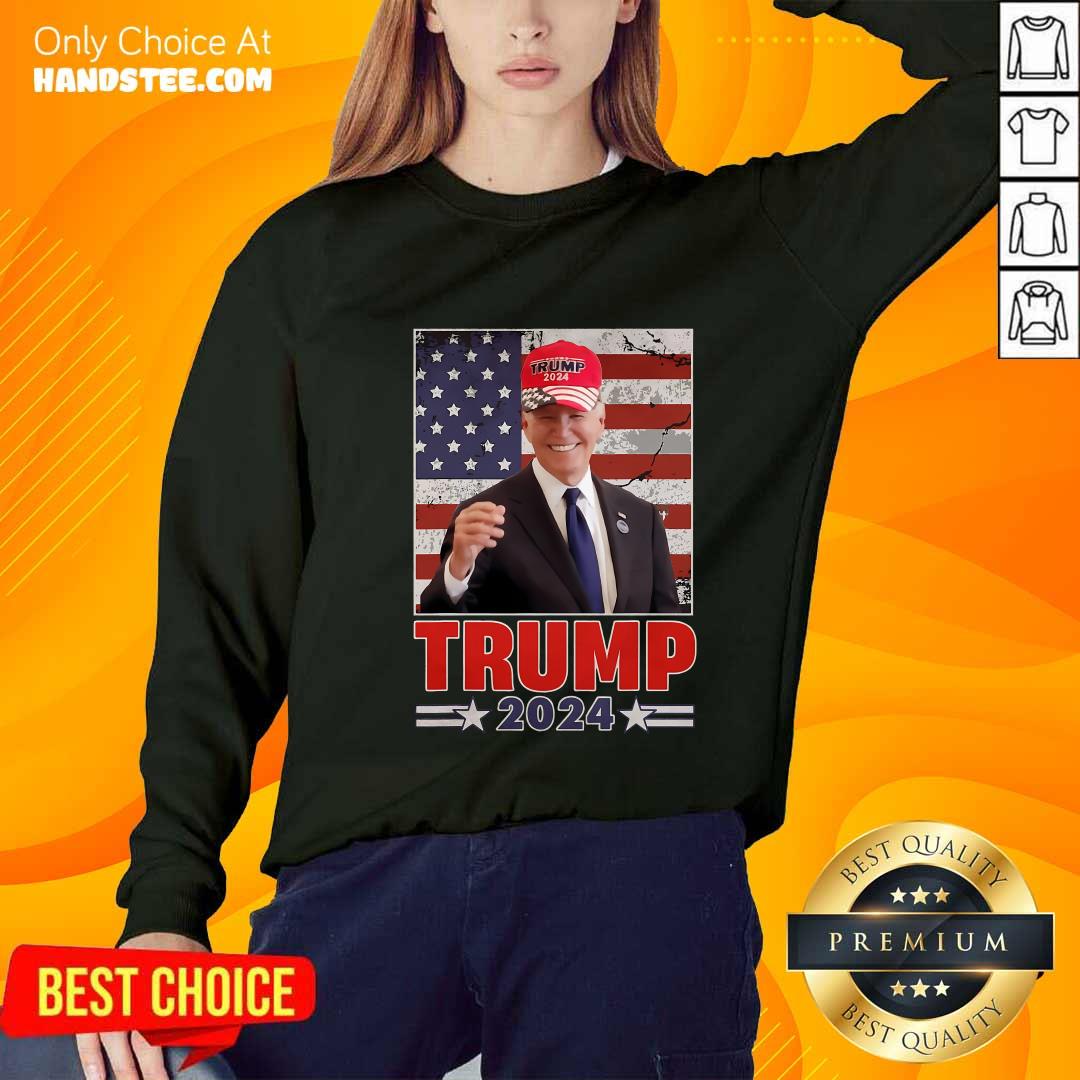 Premium Anti Joe Biden Funny Conservative Donald Trump 2024 Sweater
