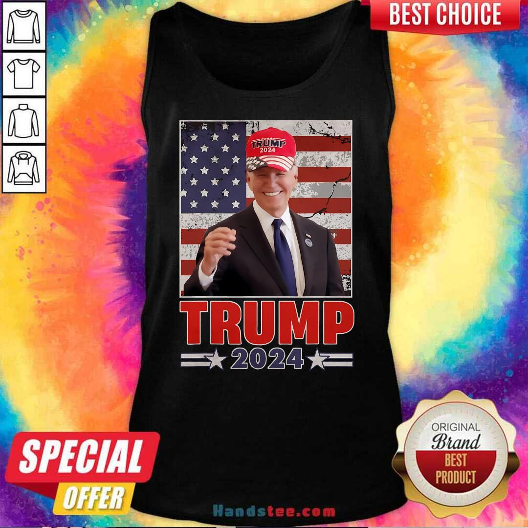 Premium Anti Joe Biden Funny Conservative Donald Trump 2024 Tank-top