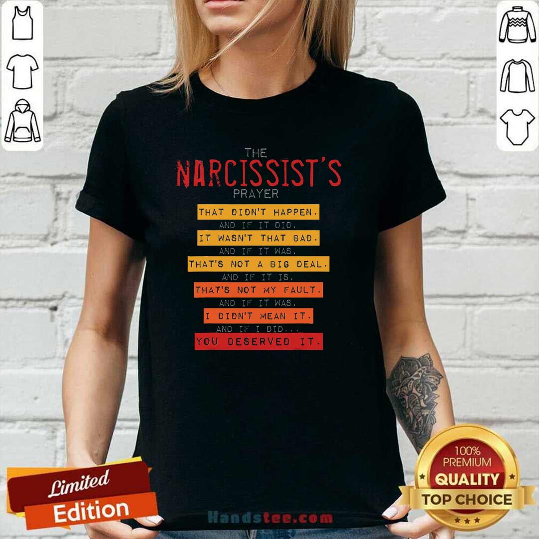 Premium Narcissist't Prayer Narcissistic Abuse Awareness Survivor Ladies-tee