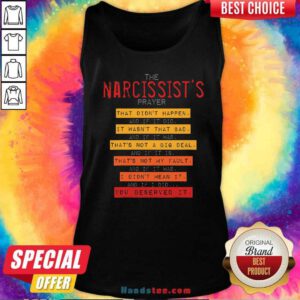 Premium Narcissist't Prayer Narcissistic Abuse Awareness Survivor Tank-top