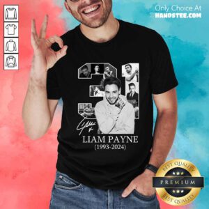Premium Rest In Peace Liam Payne 31 Thank You For The Memories Signature T-Shirt