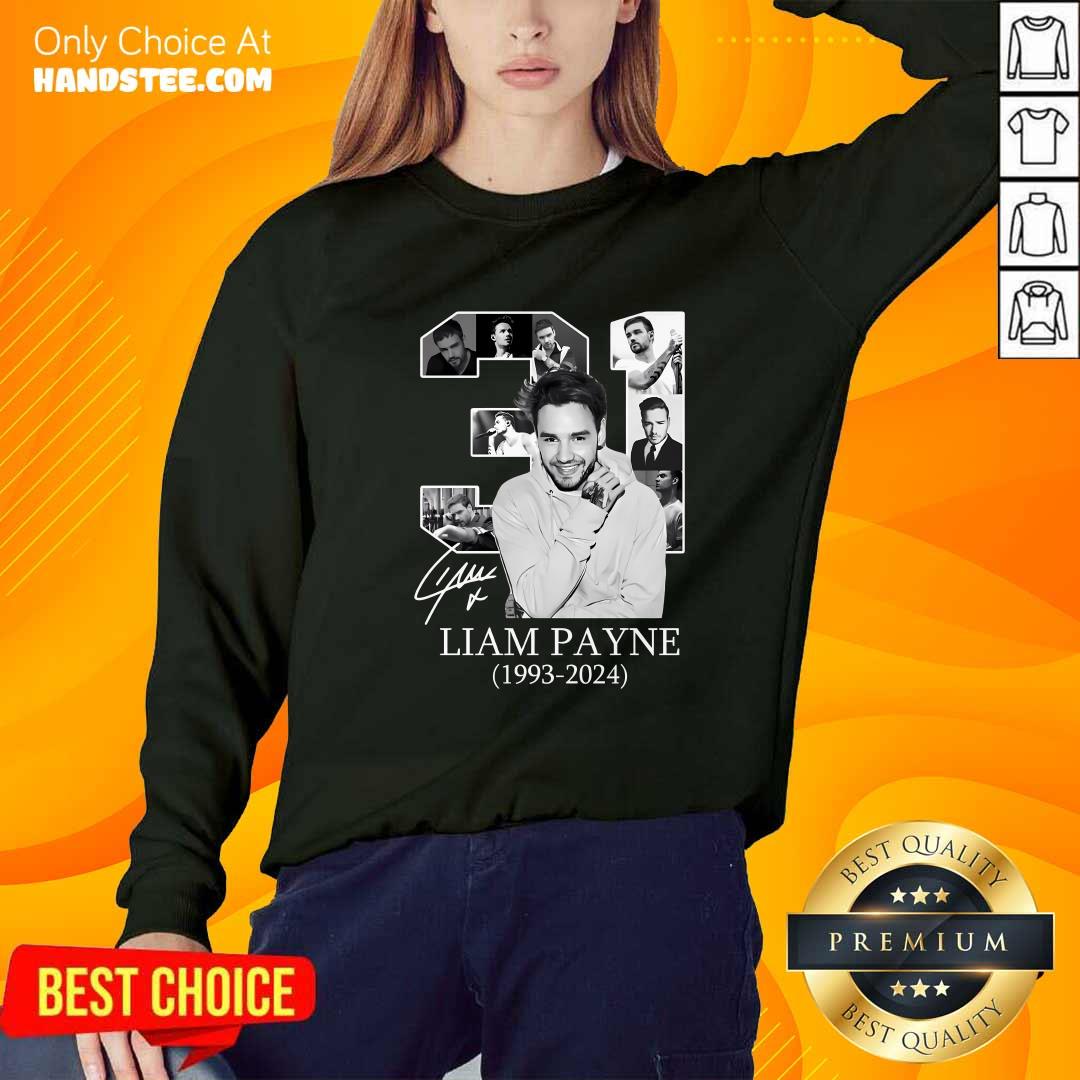 Premium Rest In Peace Liam Payne 31 Thank You For The Memories Signature Sweater