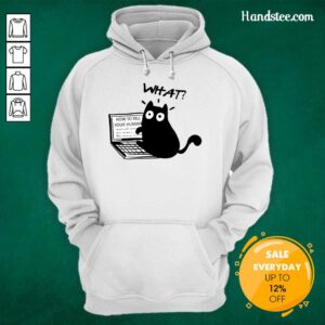 Pretty Cute Funny Cat Research How To Kill Human Hoodie