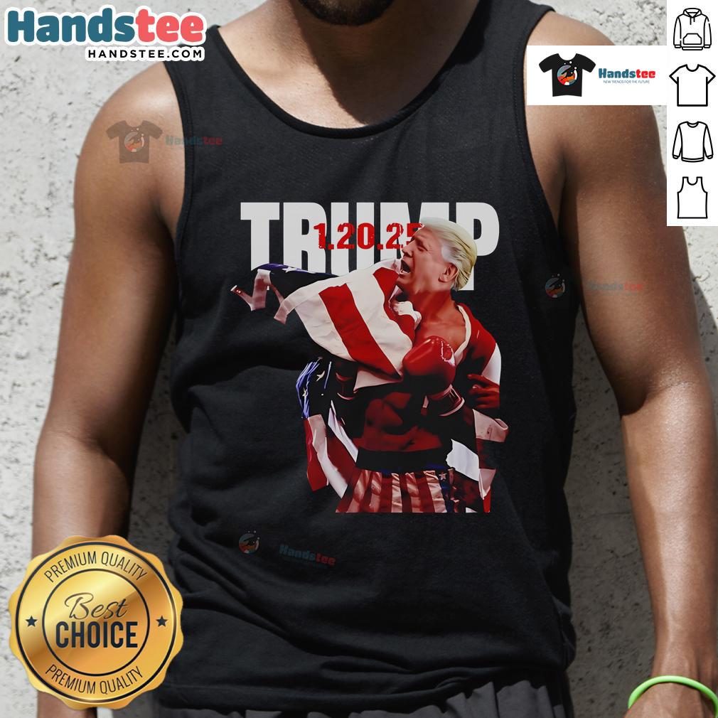 Awesome Trump Rocky Won tank top featuring bold graphics and a patriotic design, perfect for fans and casual wear.