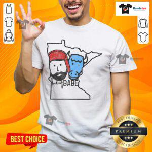 Cute Minnesota Babe Ox Paul Bunyan T-Shirt featuring a vibrant design celebrating Minnesota folklore.