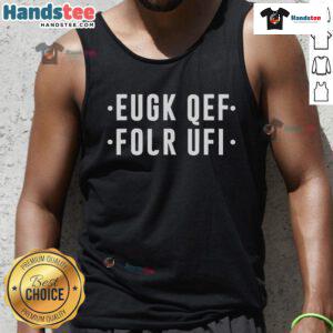 Funny Fold Up Hidden Message F Off Tank Top for a playful and stylish statement in casual wear.
