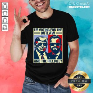 Funny Trump Flag Outlaw Hillbilly JD Vance 2024 Donald Trump T-Shirt