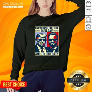 Funny Trump Flag Outlaw Hillbilly JD Vance 2024 Donald Trump Sweater