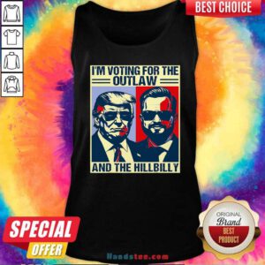 Funny Trump Flag Outlaw Hillbilly JD Vance 2024 Donald Trump Tank-top