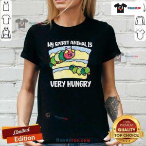 Good Cute My Spirit Animal Is Very Hungry Ladies-tee