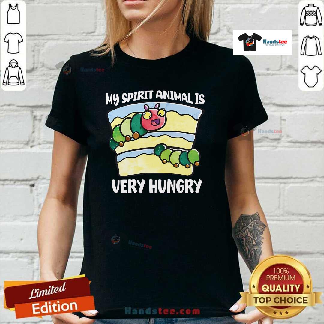 Good Cute My Spirit Animal Is Very Hungry Ladies-tee