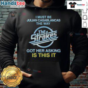 Julian Casablancas hoodie featuring 'Is This It' design, perfect for fans of The Strokes and stylish streetwear.
