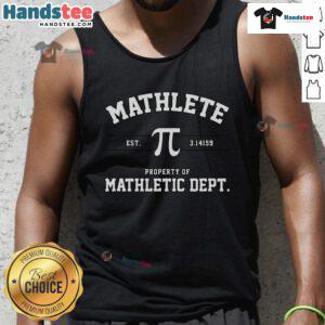 Good Athlete athletic department tank top featuring bold logo and sporty design, perfect for workouts and casual wear.