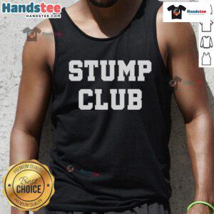 Good Pete Wentz Stump Club tank top featuring a stylish design perfect for fans of Fall Out Boy and casual summer wear.