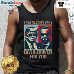 Trump Christmas pajamas tank top featuring a humorous quote, perfect for festive holiday gatherings and celebrations.