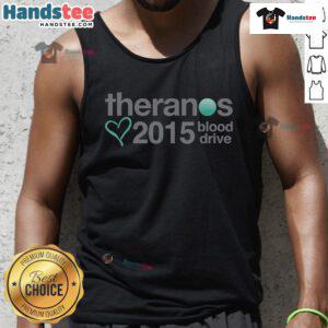Nice 2015 Blood Drive tank top featuring a vibrant design, promoting awareness for blood donation and community support.