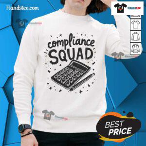 Nice Auditor Squad sweatshirt for finance review with compliance theme, perfect for accountants and auditors.