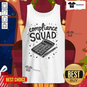Nice Auditor Squad compliance finance review auditor tank top featuring a stylish design for finance professionals.