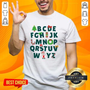 Celebrate learning this Christmas with our ABCs sweatshirt for kindergarten teachers!