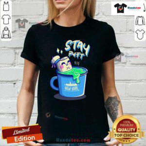 Official Cute Marshmallow Time Stay Putt New York Ladies-tee