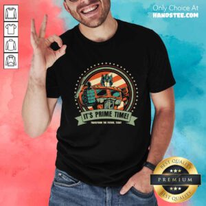 Official It's Prime Time Transform The Future Today Optimus Prime T-Shirt