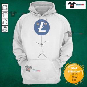 Official Litecoin mascots hoodie featuring vibrant designs of Litecoin characters on a comfortable, stylish garment.