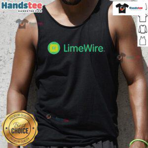 Official Space Ghost Limewire tank top featuring vibrant graphics and a stylish design for fans of retro pop culture.