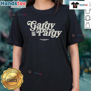 Alt Text: Stylish Official The Toast Gargy Pargy Ladies Tee featuring a trendy design perfect for casual wear.