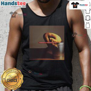 Official Therapy Troublegum Tank Top featuring vibrant graphics and a stylish design for casual wear.
