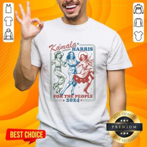 Original Kamala Harris For The People 2024 T-Shirt