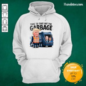 Premium Garbage For Trump 2024 Time To Take Out Garbage Biden Hoodie